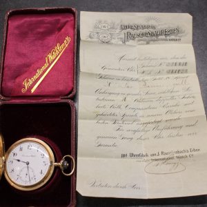 IWC Pocket Watch 14kt Gold