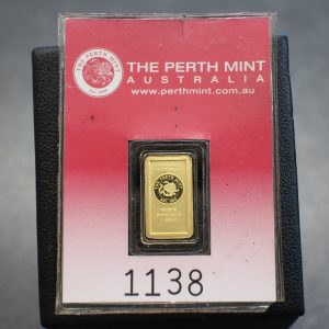 Original Perth Mint Oriana 1 gram Gold